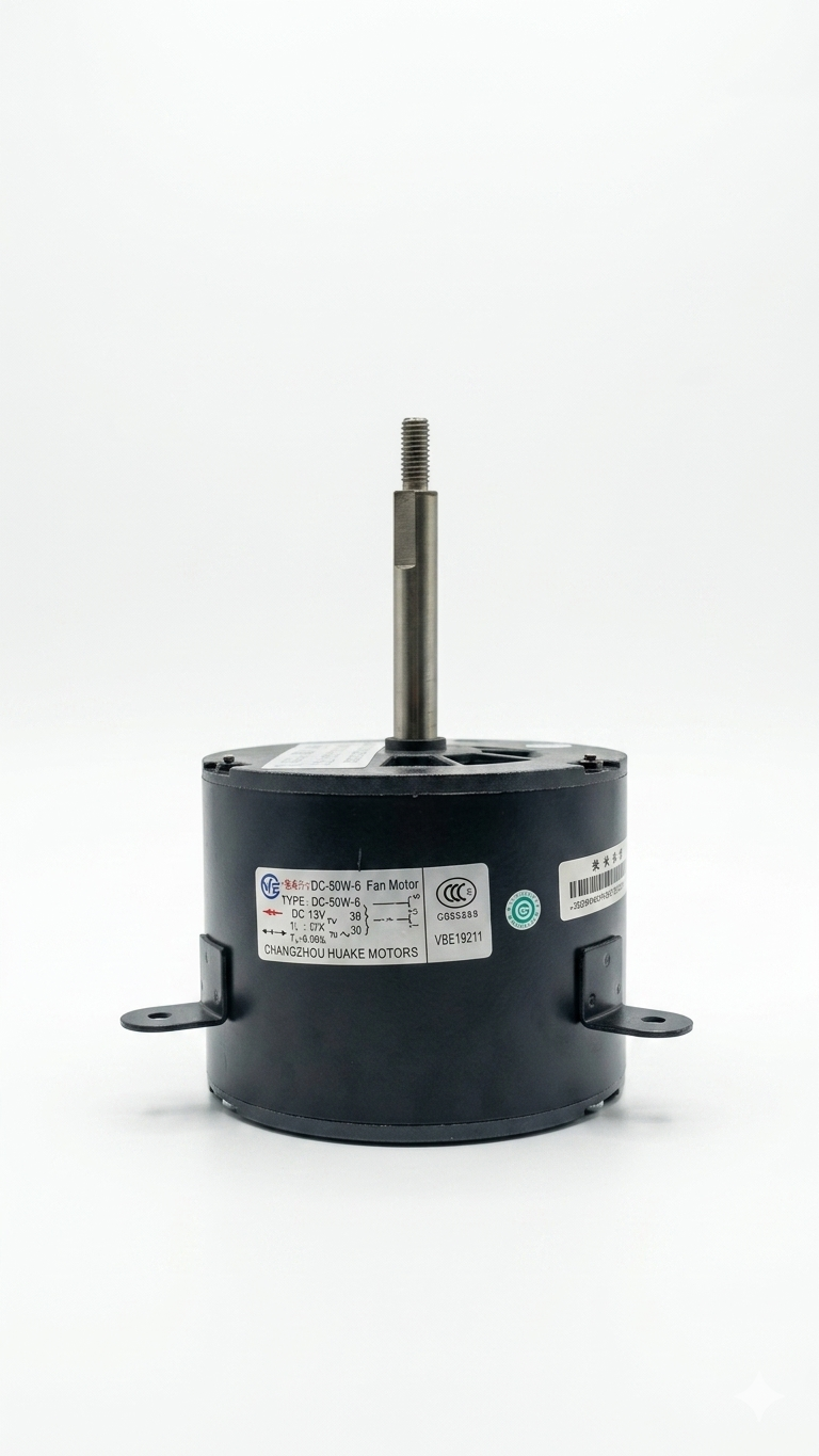 YDK-150W-6 Klima İç Ünite Fan Motoru - 150W (Yüksek Devir)